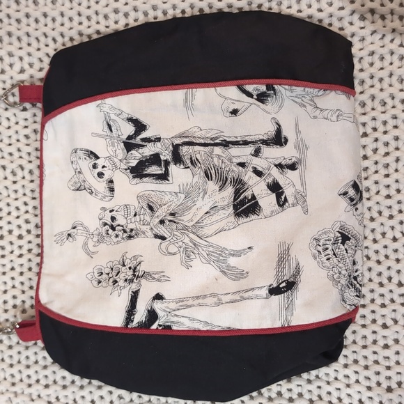 Handmade Día de los muertos purse - Picture 5 of 7